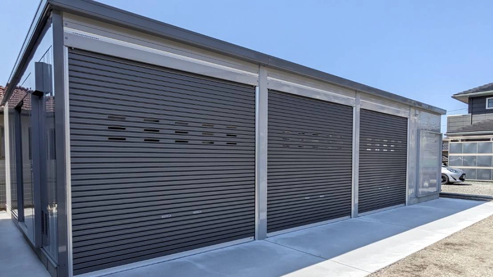 管理の手間が少ないプレハブガレージのイメージ